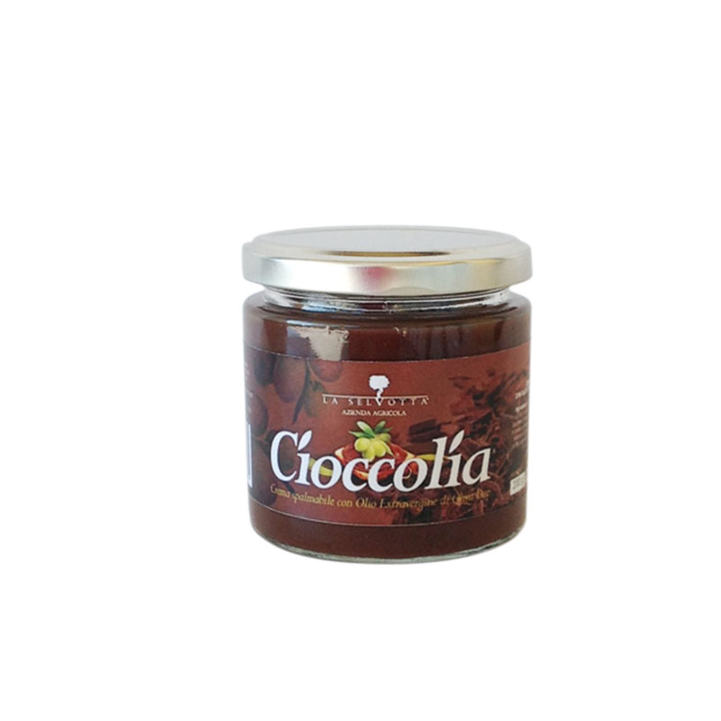 Chocolate spreadable cream